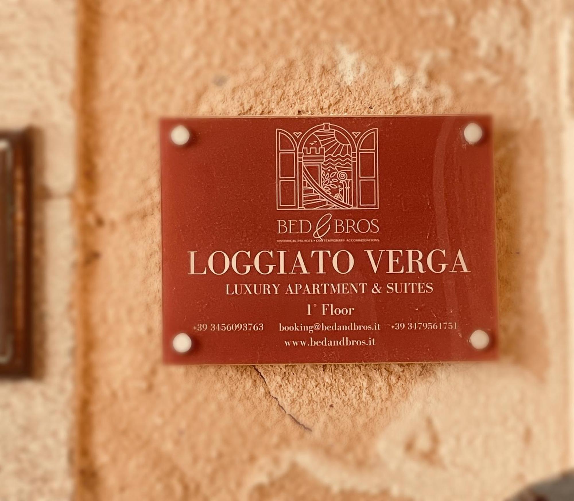 Loggiato Verga Luxury By Bed&Bros Szirakúza Kültér fotó